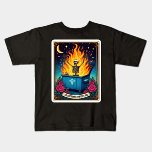 The emotional dumpster fire Kids T-Shirt